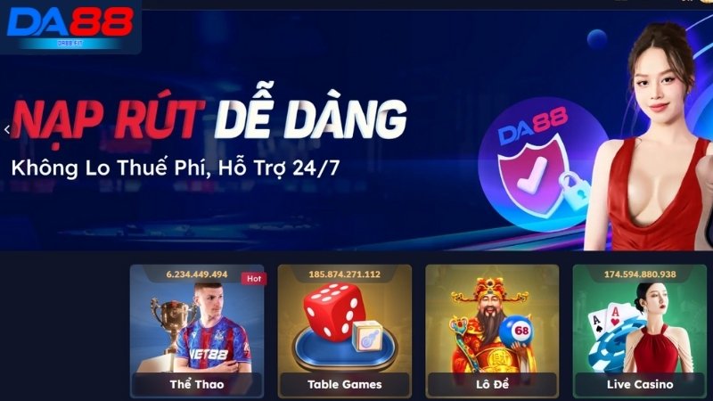 Điều kiện nạp tiền DA88 đối với hội viên Điều kiện nạp tiền DA88 đối với hội viên