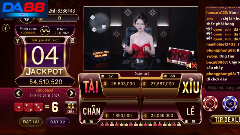 Giới thiệu đôi nét về sảnh cược casino DA88 Giới thiệu đôi nét về sảnh cược casino DA88