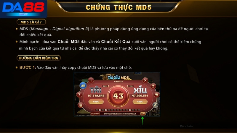 Quy tắc chơi game tài xỉu MD5 cho Newbie Quy tắc chơi game tài xỉu MD5 cho Newbie