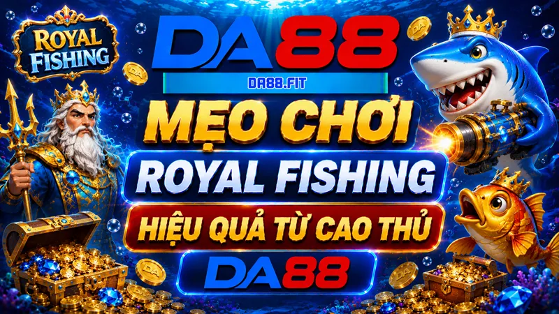 Mẹo chơi Royal Fishing hiệu quả từ cao thủ DA88